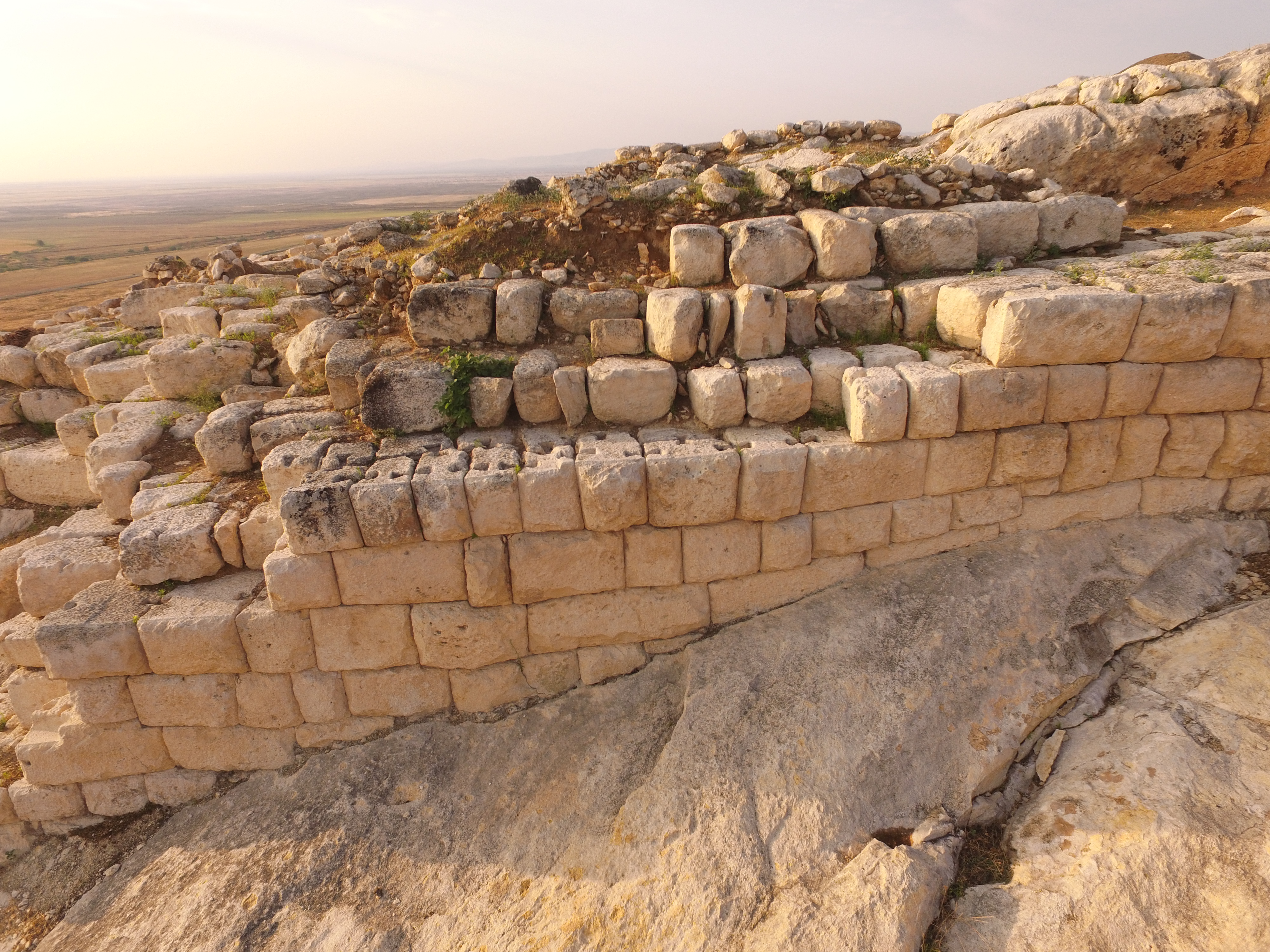 A section of the northern city wall.